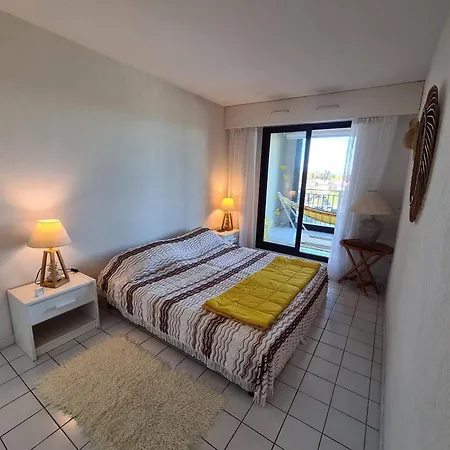 Agreable 3 Pieces Avec 3 Loggias, Parking Prive - - Fr-1-388-198 * Argeles-sur-Mer